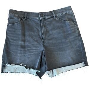 Express Black Denim Short - NWOT - Size 14